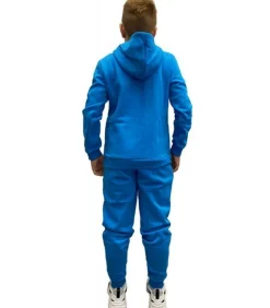 MOTORSPORT - Trui met kap - Blauw