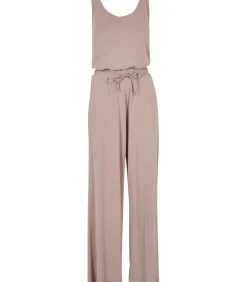 Mouwloze jumpsuit modal grote maten vrouwen