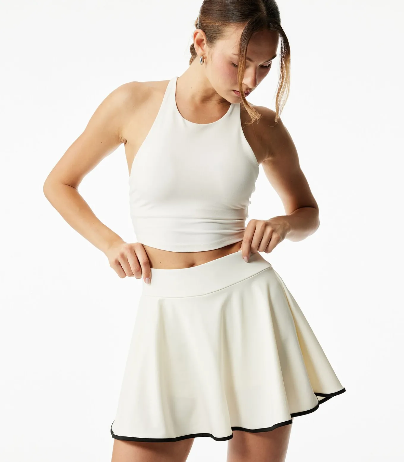 Mouwloze Sporttop Met Kruisbanden