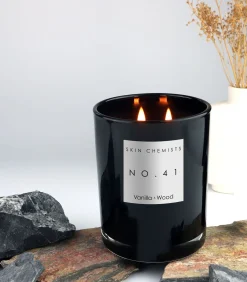 N°41 Vanille & Hout Geurkaars 200g