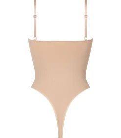 Naadloze corrigerend hoog uitgesneden body