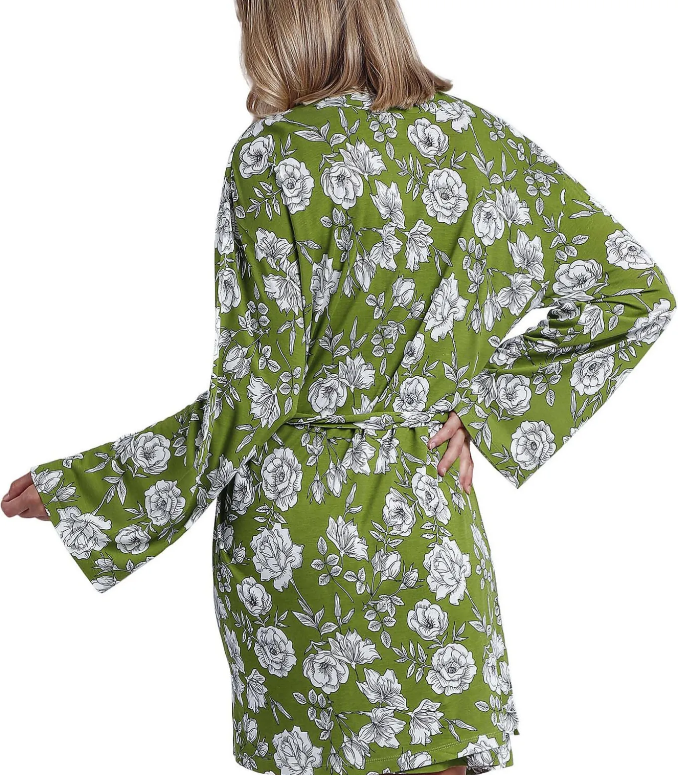 Navy Flowers negligé