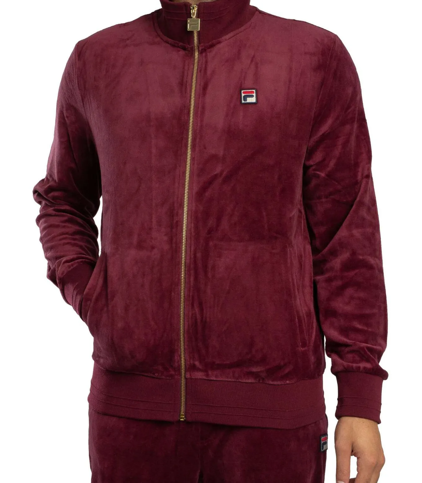 Nero Velours Trainingsjack