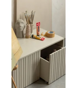 New Gravure Kistbank - Grenen - Dust - 40x88x50