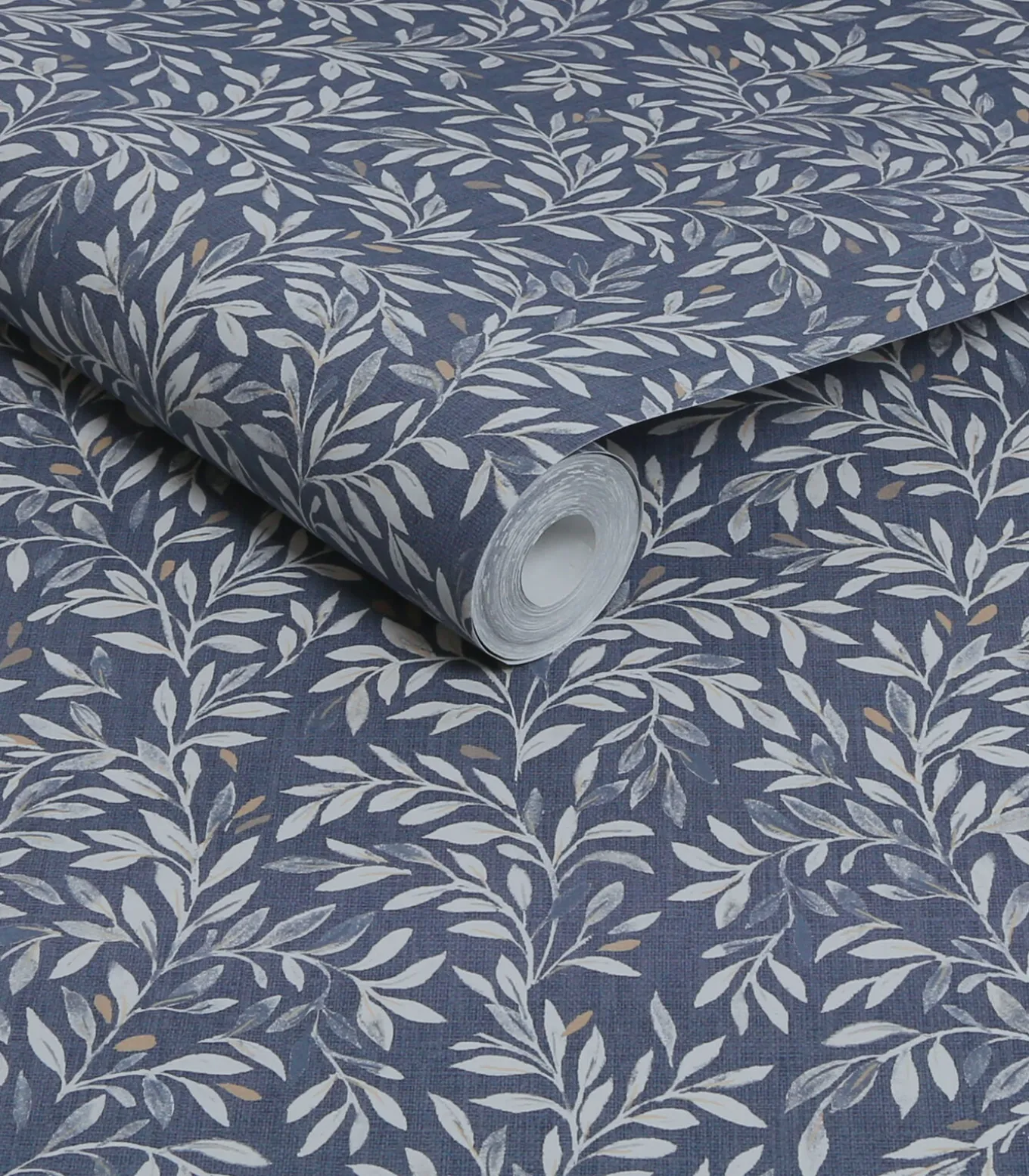 Next - Vliesbehang - Ditsy Leaf Navy - 1000x52