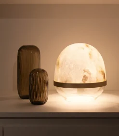 Nice - Tafellamp - Antique Brass