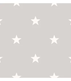 Noordwand Behang Friends & Coffee Little Stars donkergrijs en wit