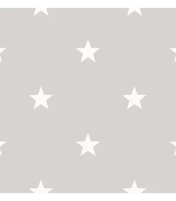 Noordwand Behang Friends & Coffee Little Stars donkergrijs en wit