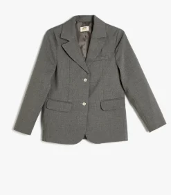 Normaal heide Blazer