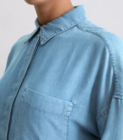 Normale spijkerblouse