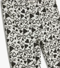 Normale taille Met drukwerk Legging