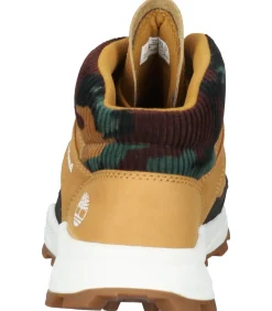 Nubuck leer/Textile Enkellaarzen