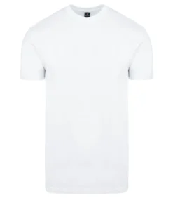 Obra T-Shirt Hoge rond Hals Wit 6-Pack