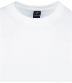 Obra T-Shirt Hoge rond Hals Wit 6-Pack