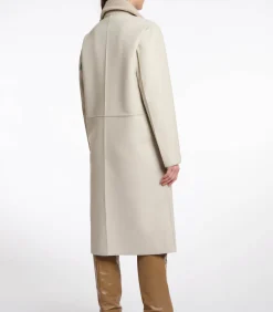 Omkeerbare lange jas Berken 44