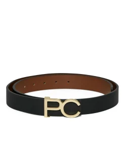 Omkeerbare riem ‘Blair’ in zwart en bruin met gesp van PC