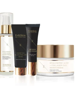 ONDER OOGCRÈME + Collageenserum + Dagcrème + HOUTSKOOL ZWART PEEL-OFF MASKER