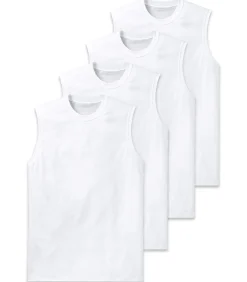 Onderhemd Essentials 4P Verpakking van 4