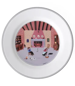 Ontbijtbord Open haard Design Naif