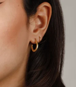 Oorbellen Geel goud