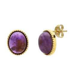 Oorbellen Staal - Goudkleurig