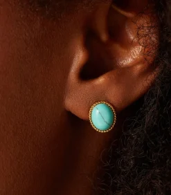 Oorbellen Staal - Goudkleurig