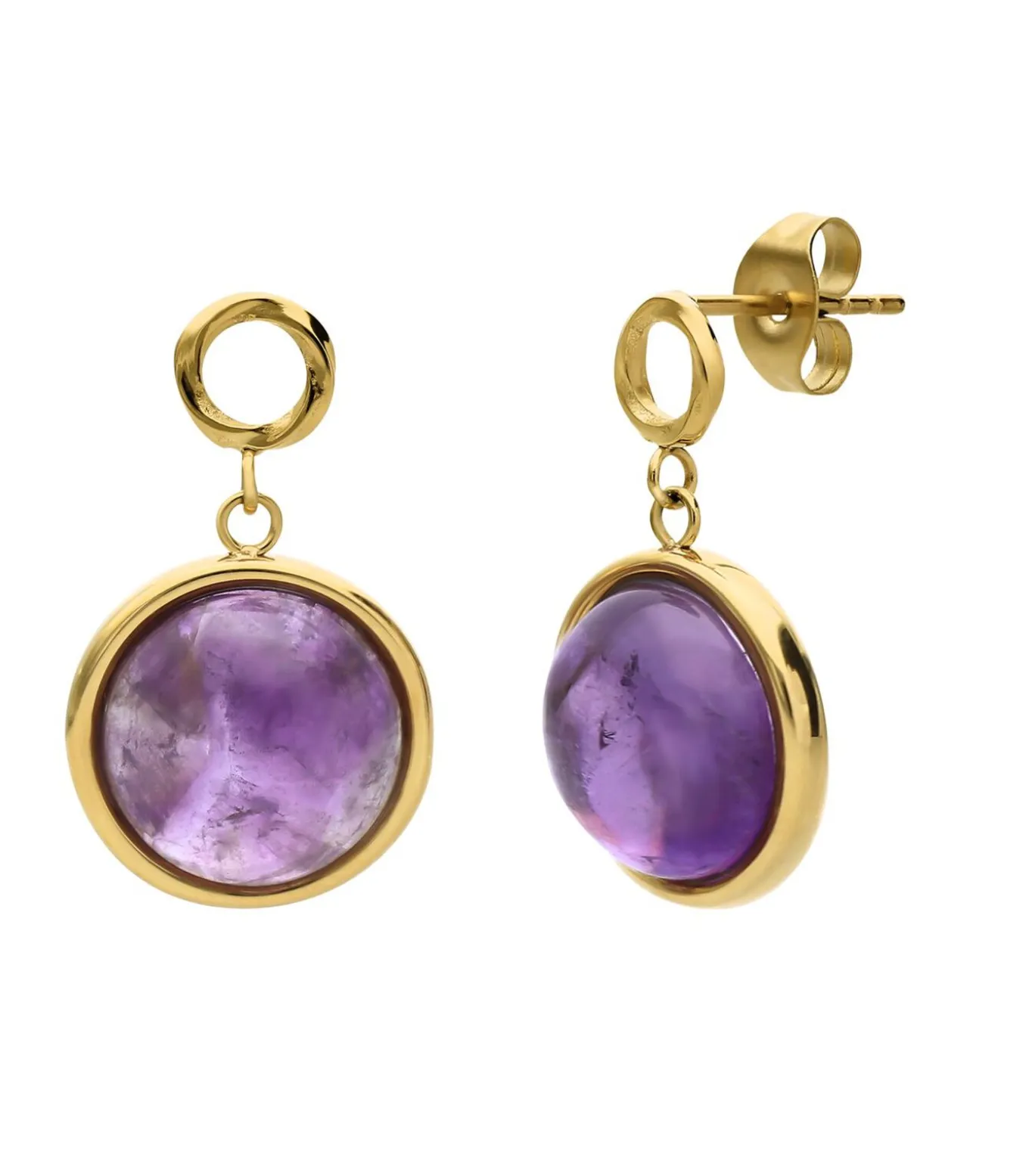 Oorbellen Staal - Goudkleurig