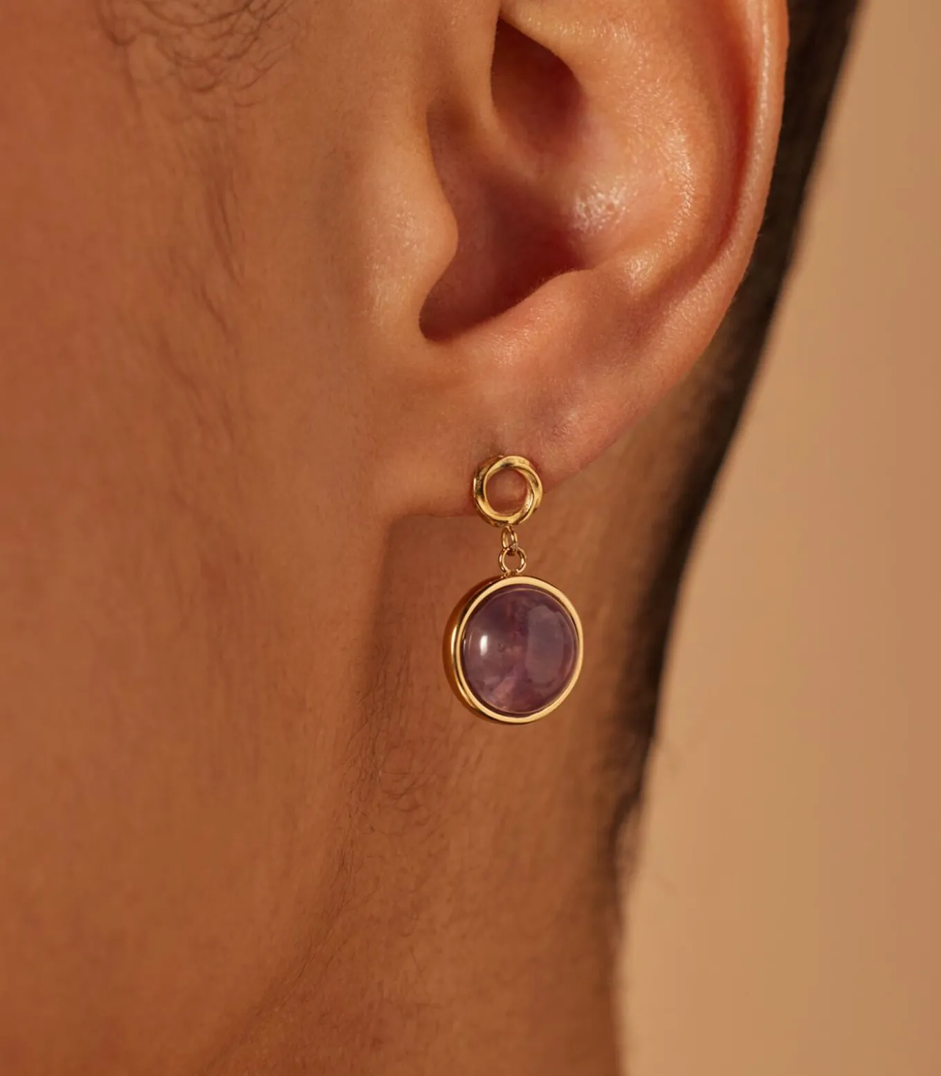 Oorbellen Staal - Goudkleurig