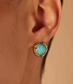 Oorbellen Staal - Goudkleurig