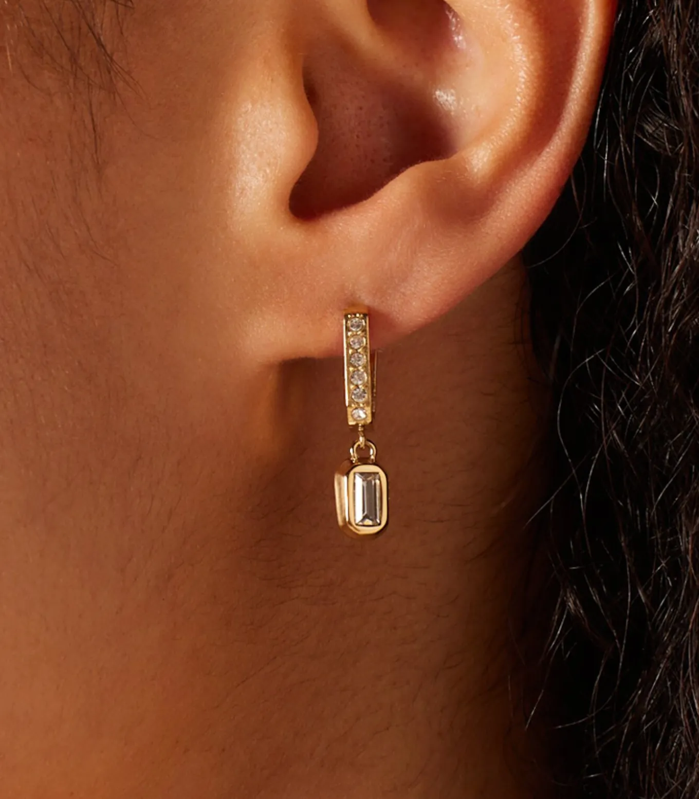 Oorbellen Staal - Goudkleurig