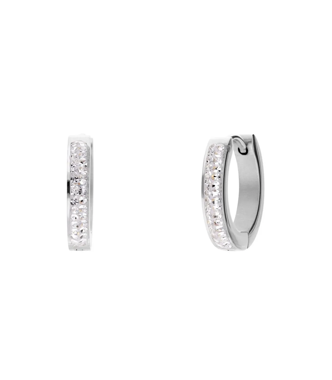 Oorbellen Staal - Zilverkleurig