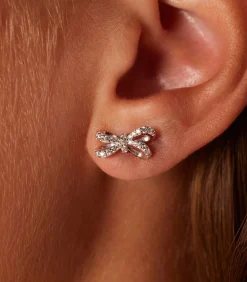 Oorbellen Zilver - Strik