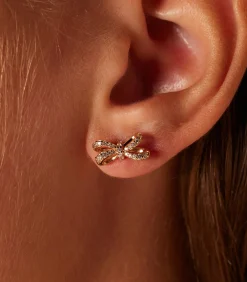 Oorbellen Zilver - Strik