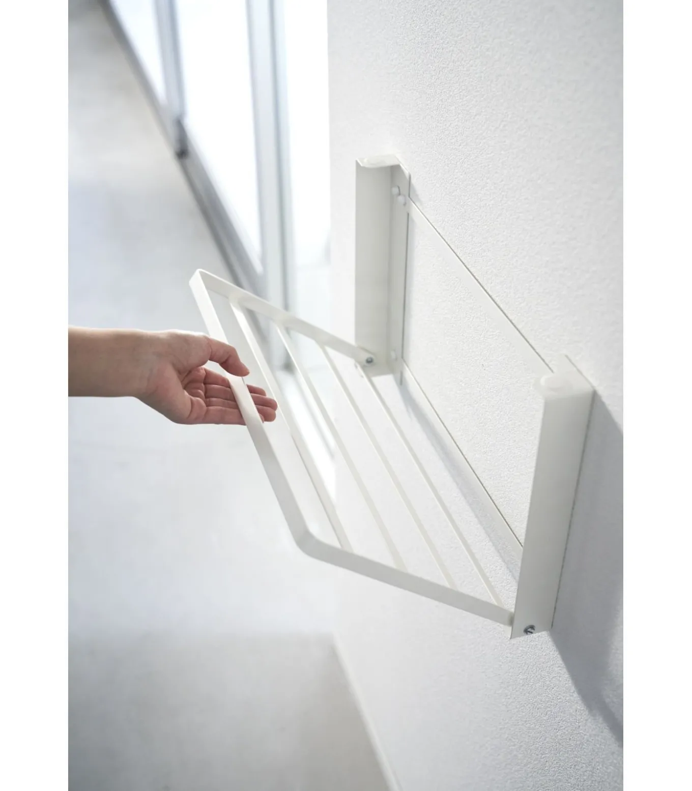 Opvouwbare Wandplank - Tower - Wit