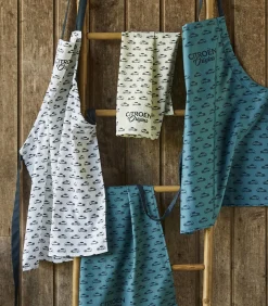 Origins - Set van 2 katoenen theedoeken met print