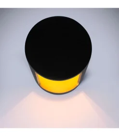 Oswin - Wandlamp - Zwart