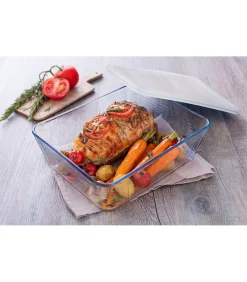Ovenschaal met deksel - Cook & Freeze - 25 x 19 x 8 cm / 2.6 liter