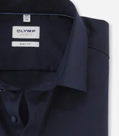 Overhemd Level 5 Stretch Blauw