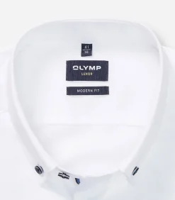 Overhemd Luxor Modern Fit Button Down Wit
