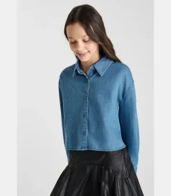 Overhemd van jeans ALBERTAG