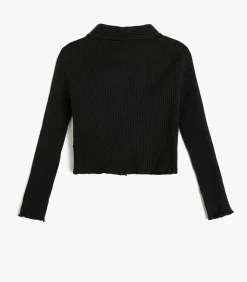 Overhemdkraag Lange mouw T-shirt