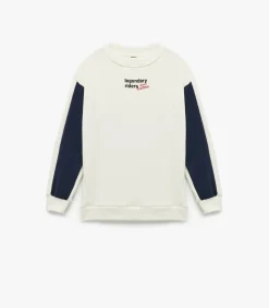 Oversized sweatshirt met print