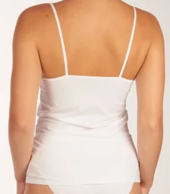 2-Pack dames spaghetti hemdjes - Organic 95/5 - Basics - Dames singlets met spaghetti bandjes - Biologisch katoen