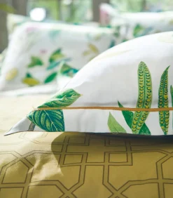 PARADESIA Ocre - Kussensloop Satijn katoen