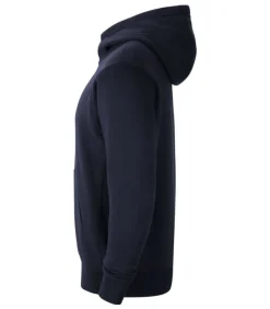 PARK 20 - Trui met kap Met Volledige Ritssluiting - Marineblauw