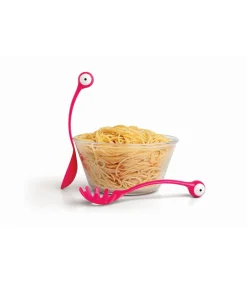 Pasta Monsters - opschepbestek - roze