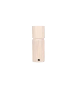 Peper/zoutmolen H14x5cm hout beige Savor