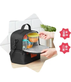 Pick & Go geïsoleerde lunchtas met meerdere vakken