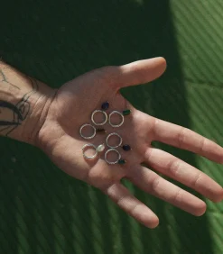 PIERCING CREOOL BAROQUE MALAQUITA