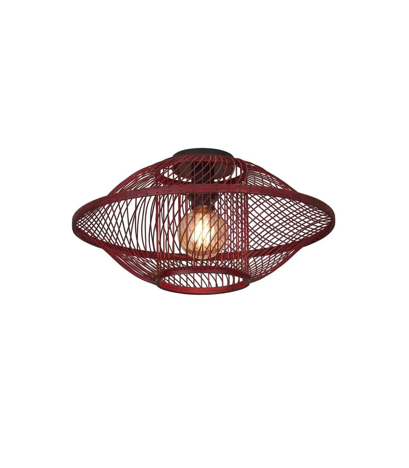 Plafonniere Maui - Bordeaux - Ø50cm